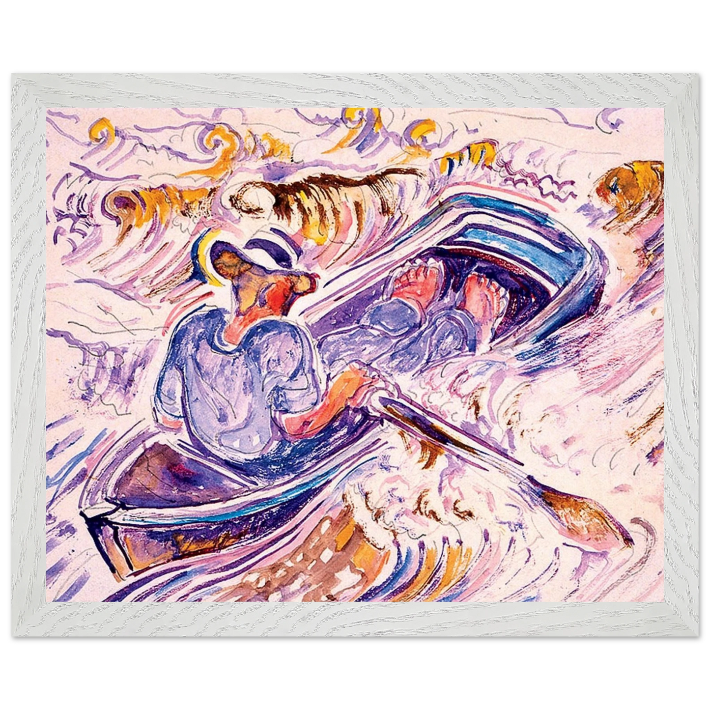 Walter Inglis Anderson - Walter Anderson Wall art - A3 (29.7 x 42 cm) - Premium Wooden Framed Poster With Fine Art Paper-canvas - Wood frame