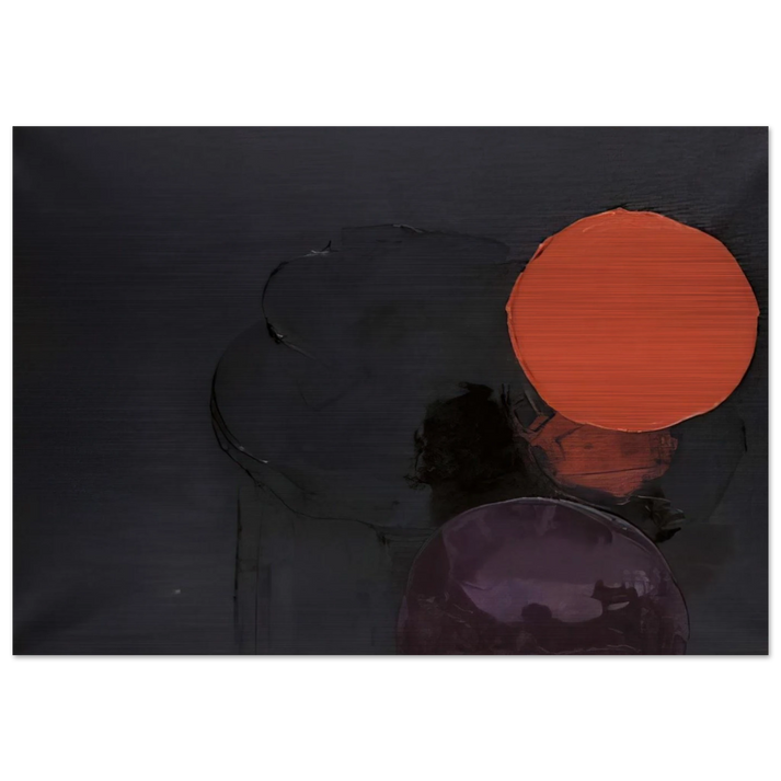 PAINTING 847 - Luis Feito Brushed Aluminum Print - 70x100 cm / 28x40 inches | Luis Feito Aluminum Print | Luis Feito Prints