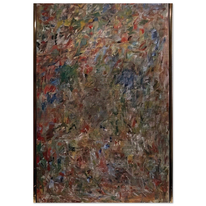 ABSTRACTION 1963 - Milton Resnick Brushed Aluminum Print - 70x100 cm / 28x40 inches | Milton Resnick Aluminum Print | Milton Resnick Prints