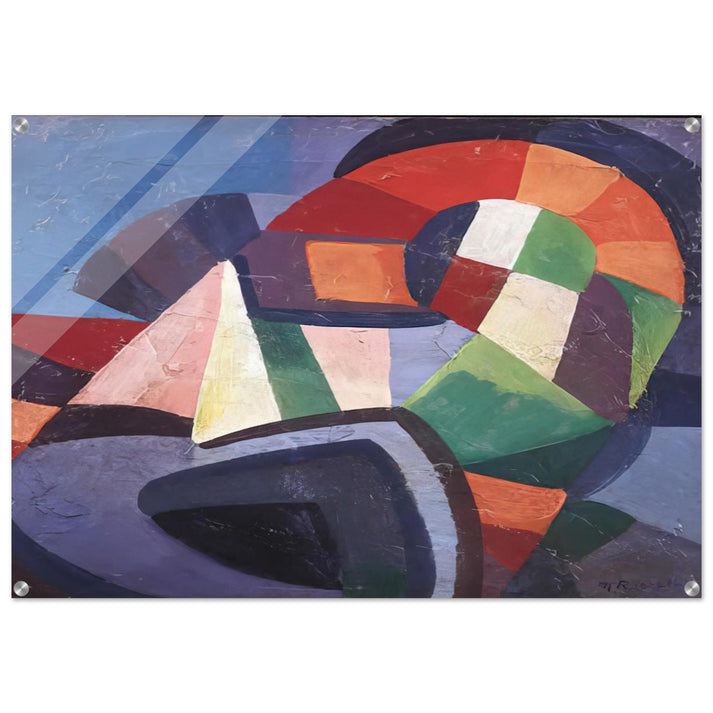 Synchromy - 1915 - Morgan Russell Acrylic Print - 70x100 cm / 28x40″ inches