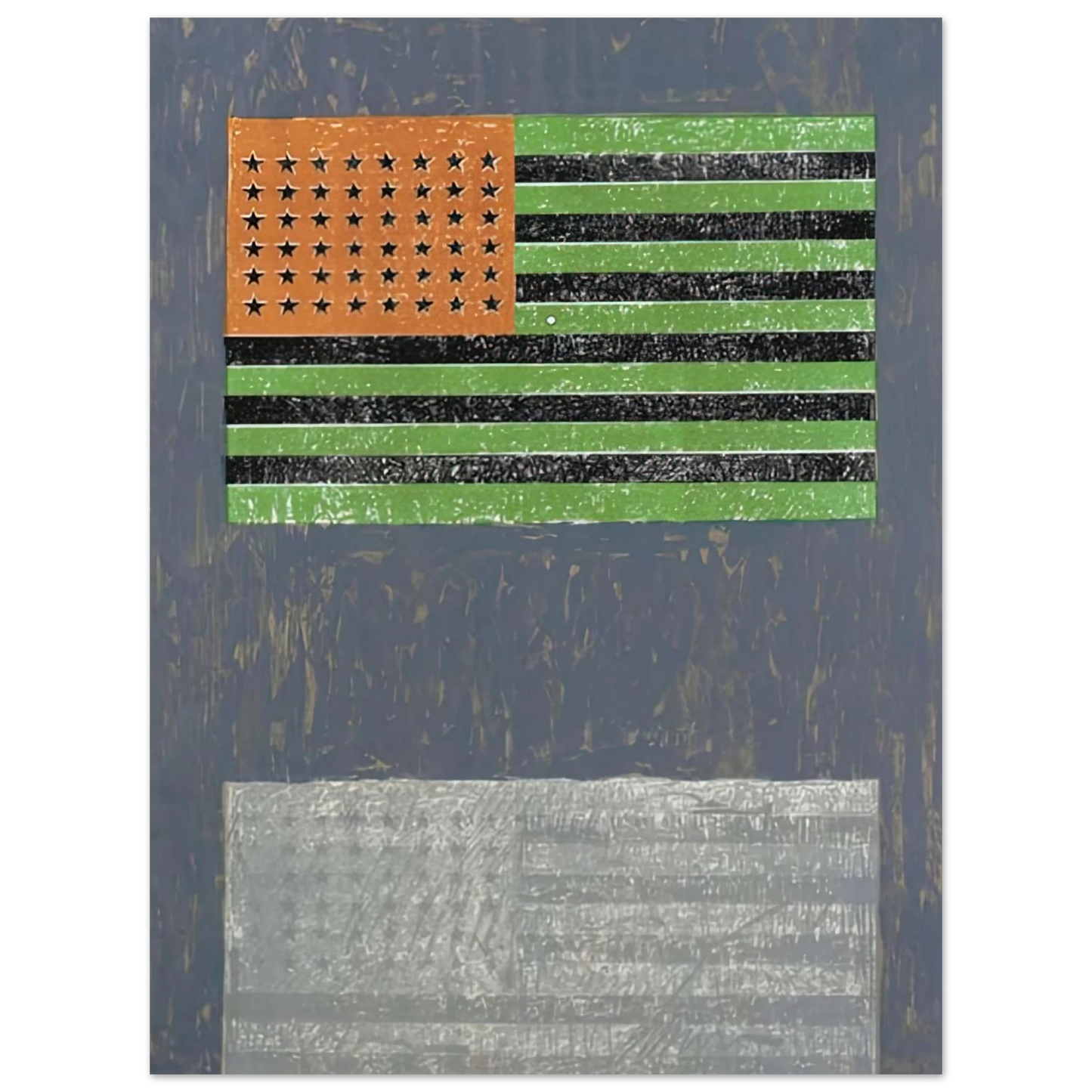 Jasper Johns - FLAGS ULAE 42 Fine Art Poster - Default Title