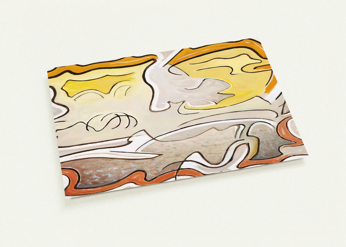 LSH 83 - 1957 By Lawren Harris Pack of 10 Post Cards | Lawren Harris Post Cards | A6 (10.5 x 14.8 cm) - 4.1 x 5.8 inches