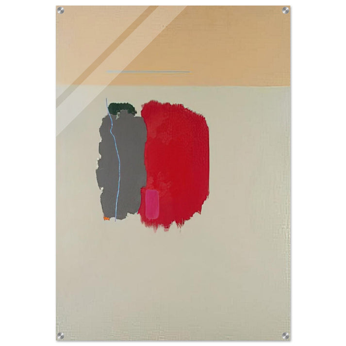 Red Spot - 1954 - John Ferren Acrylic Print - 70x100 cm / 28x40″ inches | John Ferren Wall Art | John Ferren Prints