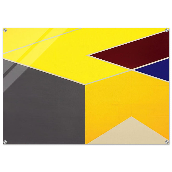 Diamond Cut Series - 1966 - Larry Zox Acrylic Print - 70x100 cm / 28x40″ inches