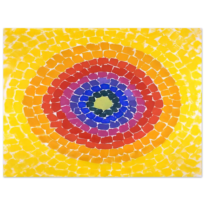 Alma Woodsey Thomas - RESSURECTION 1966 75x100 cm / 30x40inches Fine Art Poster
