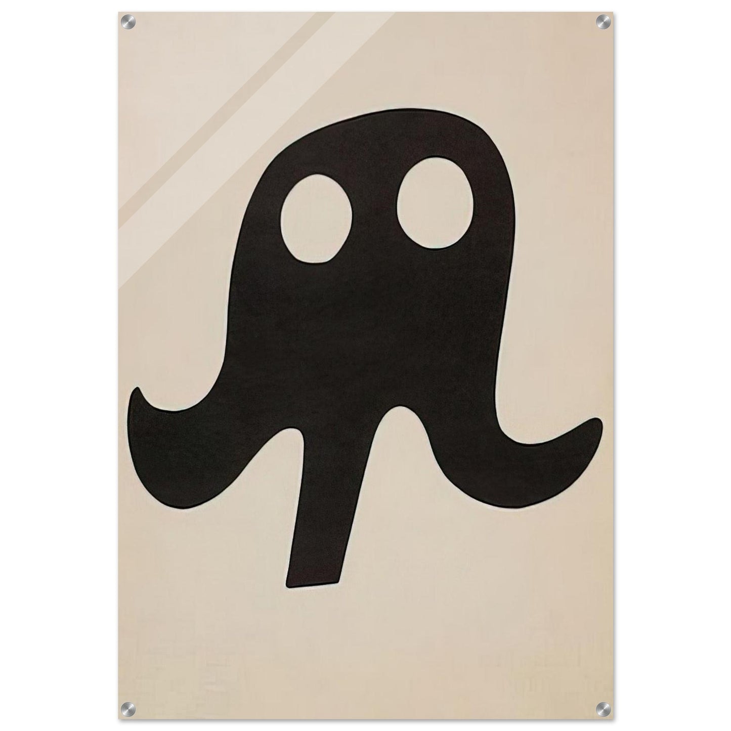 Mustache Hat - Jean Arp Acrylic Print - 70x100 cm / 28x40″ inches