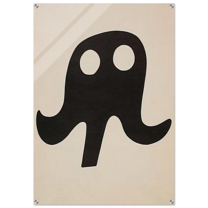 Mustache Hat - Jean Arp Acrylic Print - 70x100 cm / 28x40″ inches
