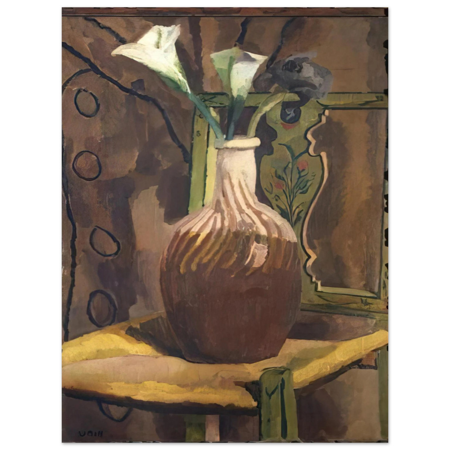 Vanessa Bell - ARUM LILIES 1919 Fine Art Poster - Default Title
