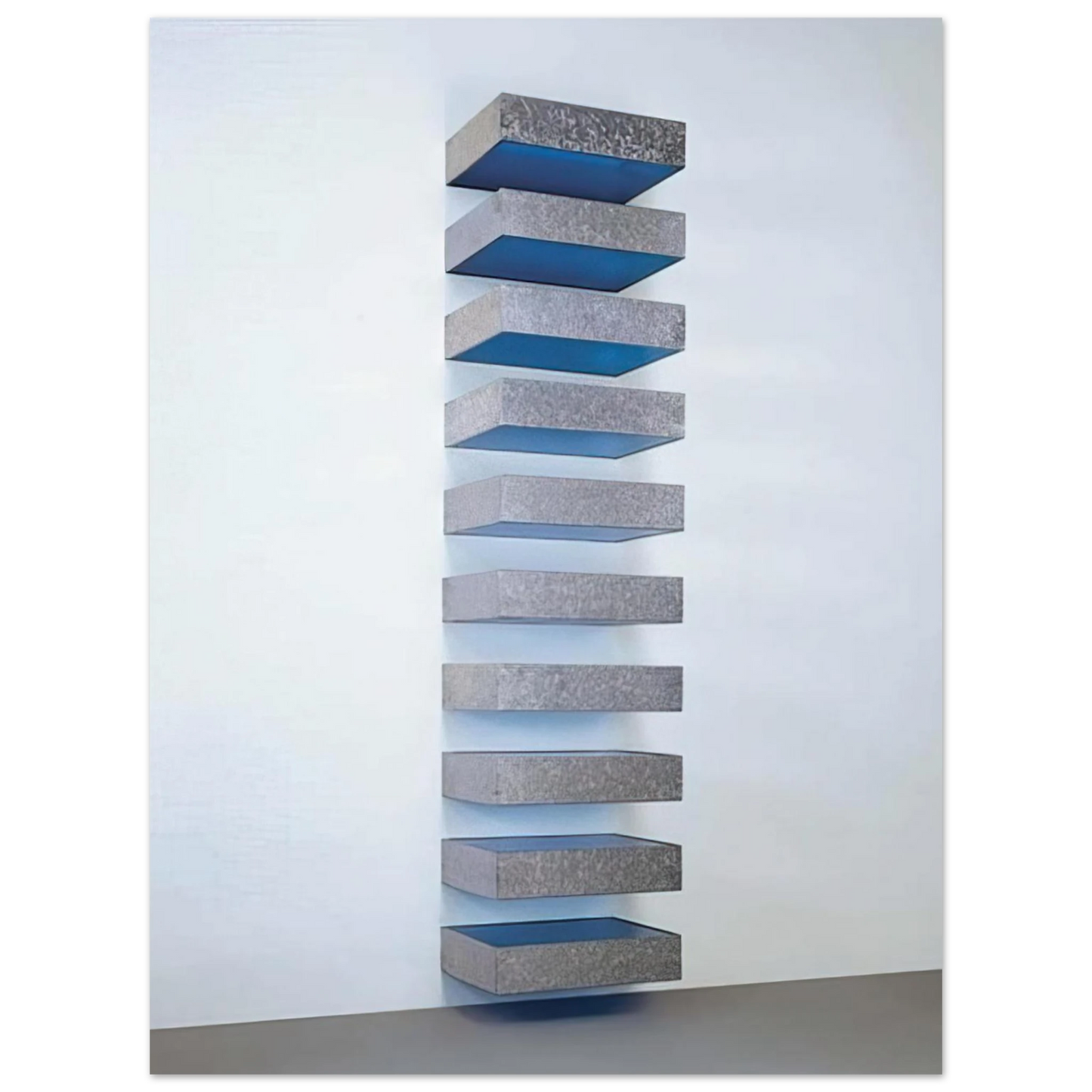 Donald Judd - Untitled 77-41 Bernstein - 1977 Fine Art Poster - Default Title