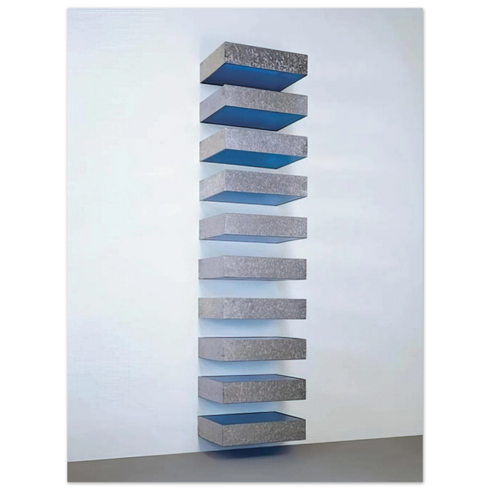 Donald Judd - Untitled 77-41 Bernstein - 1977 75x100 cm / 30x40inches Fine Art Poster