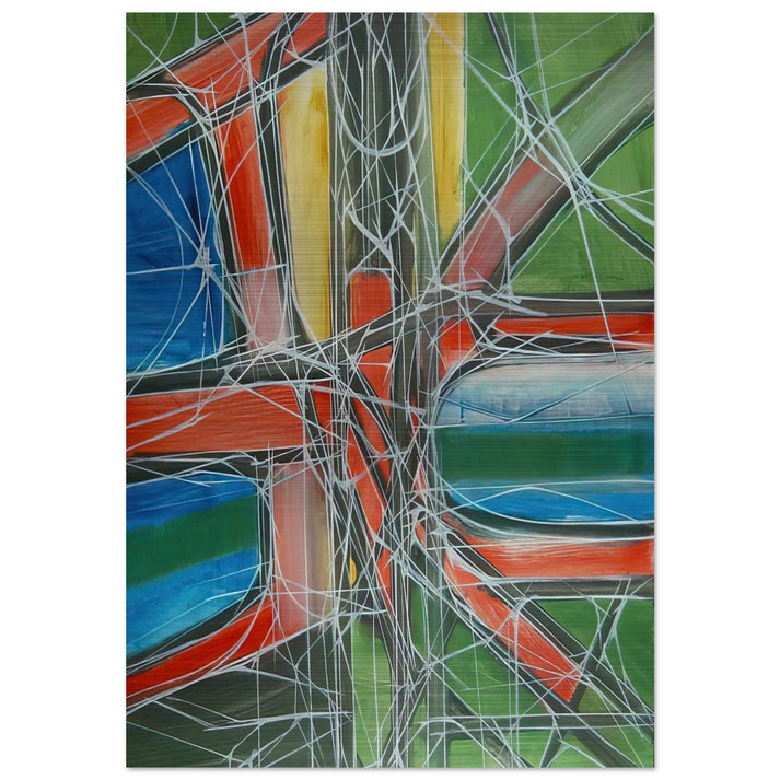 untitled - 1965 - Jimmy Ernst Brushed Aluminum Print - 70x100 cm / 28x40 inches | Jimmy Ernst Aluminum Print | Jimmy Ernst Prints