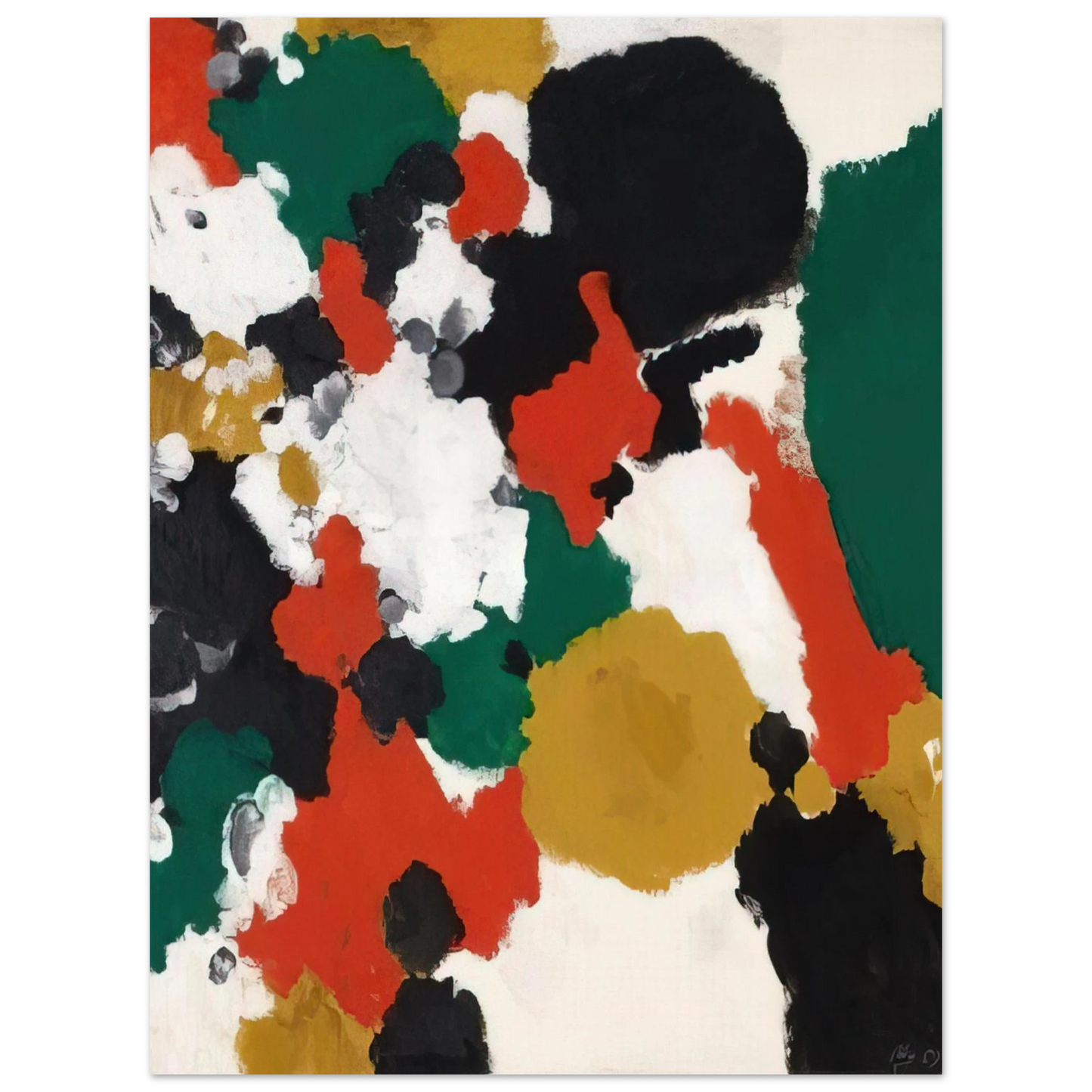 Ernst Wilhelm Nay - Jota - 1959 Fine Art Poster - Default Title