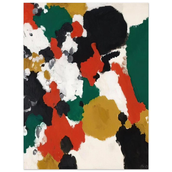 Ernst Wilhelm Nay - Jota - 1959 75x100 cm / 30x40inches Fine Art Poster
