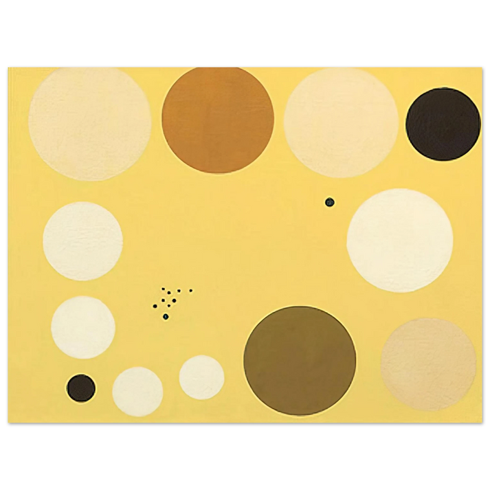 Lolo Soldevilla - Carta celeste en amarillo n° 1 - 1953 1 75x100 cm / 30x40inches Fine Art Poster