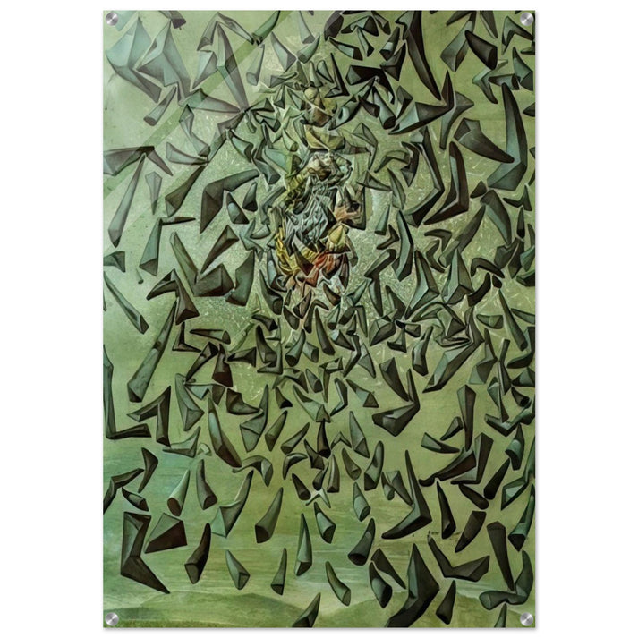 ASCENSIONIST SAINT CECILIA - Salvador Dali Acrylic Print - 70x100 cm / 28x40″ inches