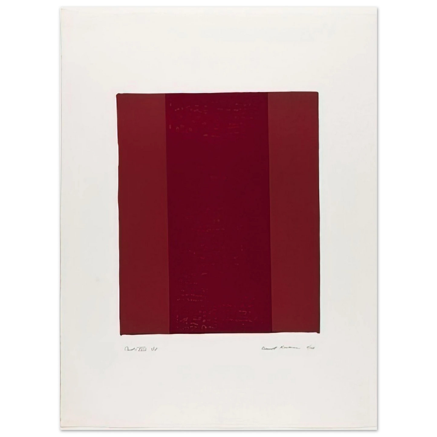 Barnett Newman - Canto XVIII Fine Art Poster - Default Title