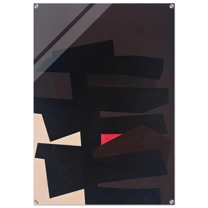 BB #8 - 1962 - Karl Benjamin Acrylic Print - 70x100 cm / 28x40″ inches | Karl Benjamin Wall Art | Karl Benjamin Prints