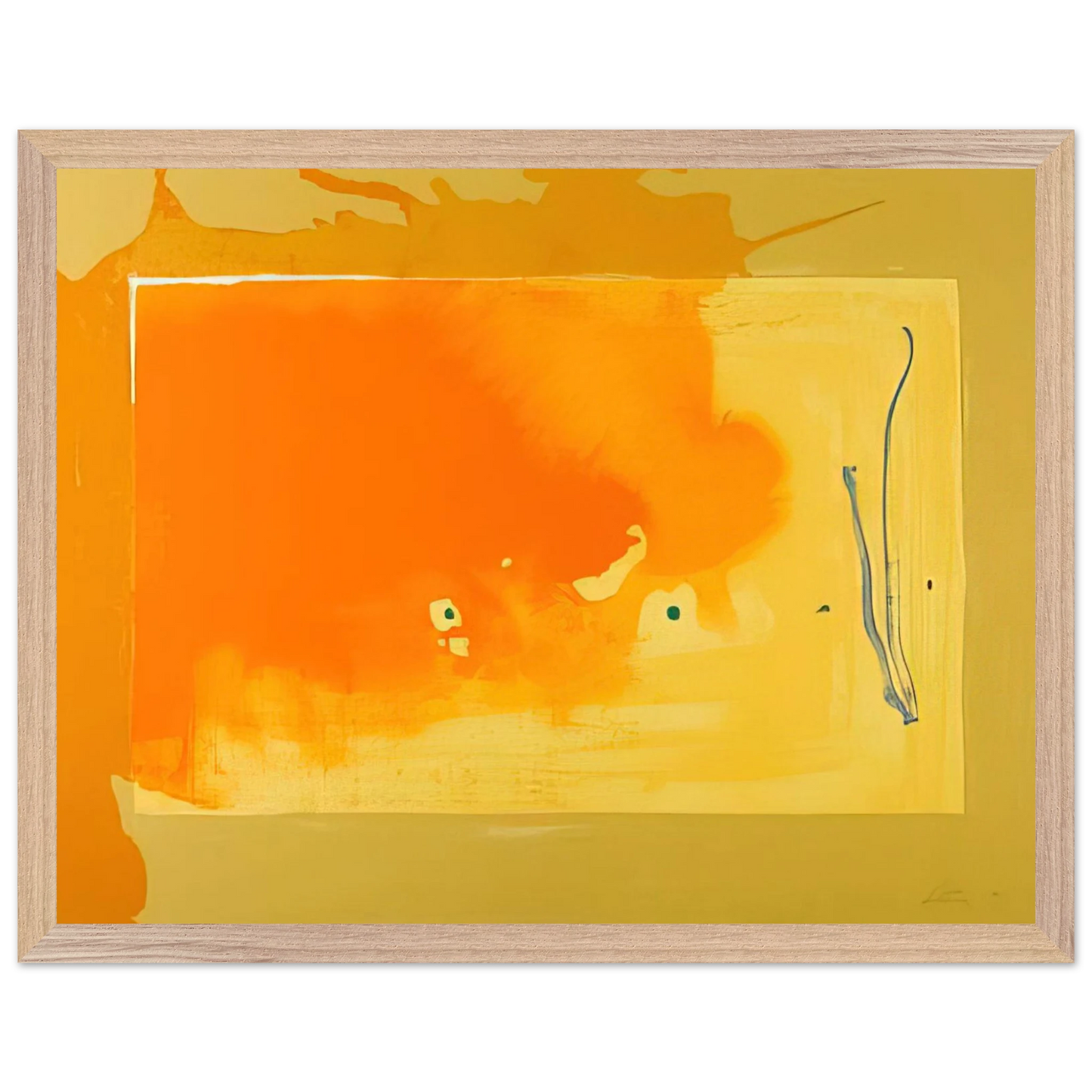 Helen Frankenthaler - Bilbao - 1998 Wall art - 21x29.7 cm / 8x12" - Fine Art Poster - -