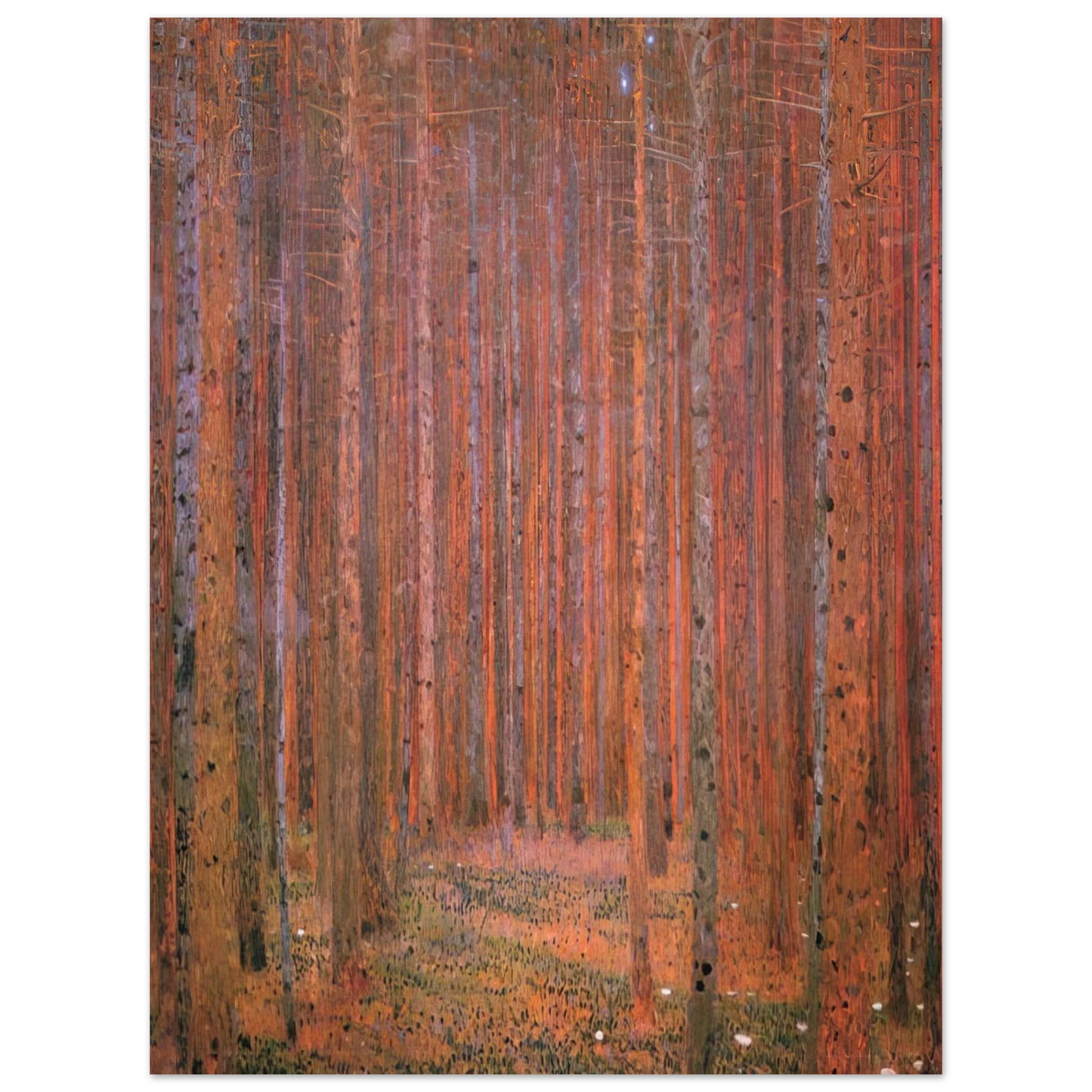 Gustav Klimt - FIR FOREST I Fine Art Poster - Default Title