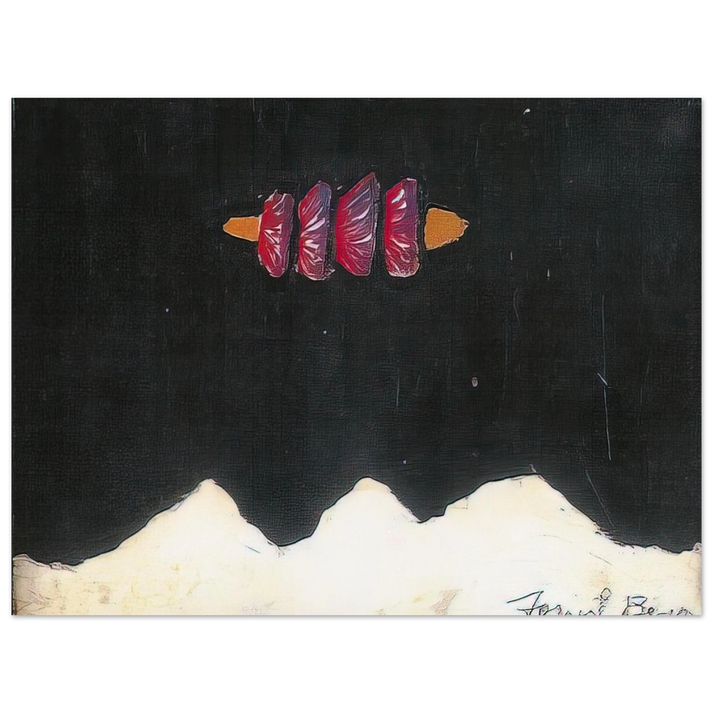 Forrest Bess - Untitled #39 - 1950 75x100 cm / 30x40inches Fine Art Poster