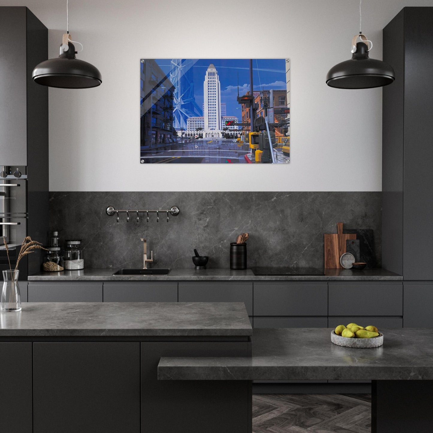 Syd Mead - Syd Mead Acrylic Print - 70x100 cm / 28x40″ inches