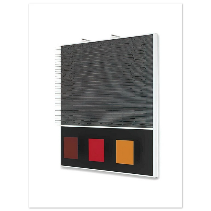 Jesus Rafael Soto - TES GRANDES Y PEQUENAS 1999 75x100 cm / 30x40inches Fine Art Poster