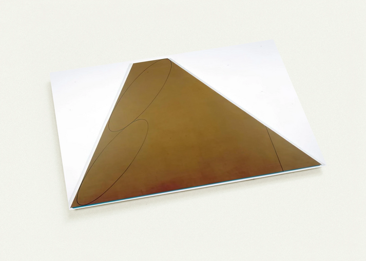 PLANE FIGURE III 1992 By Robert Mangold Pack of 10 Post Cards | Robert Mangold Post Cards | A6 (10.5 x 14.8 cm) - 4.1 x 5.8 inches