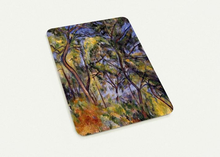 Forest By Paul Cézanne Pack of 10 Post Cards | Paul Cézanne Post Cards | A6 (10.5 x 14.8 cm) - 4.1 x 5.8 inches