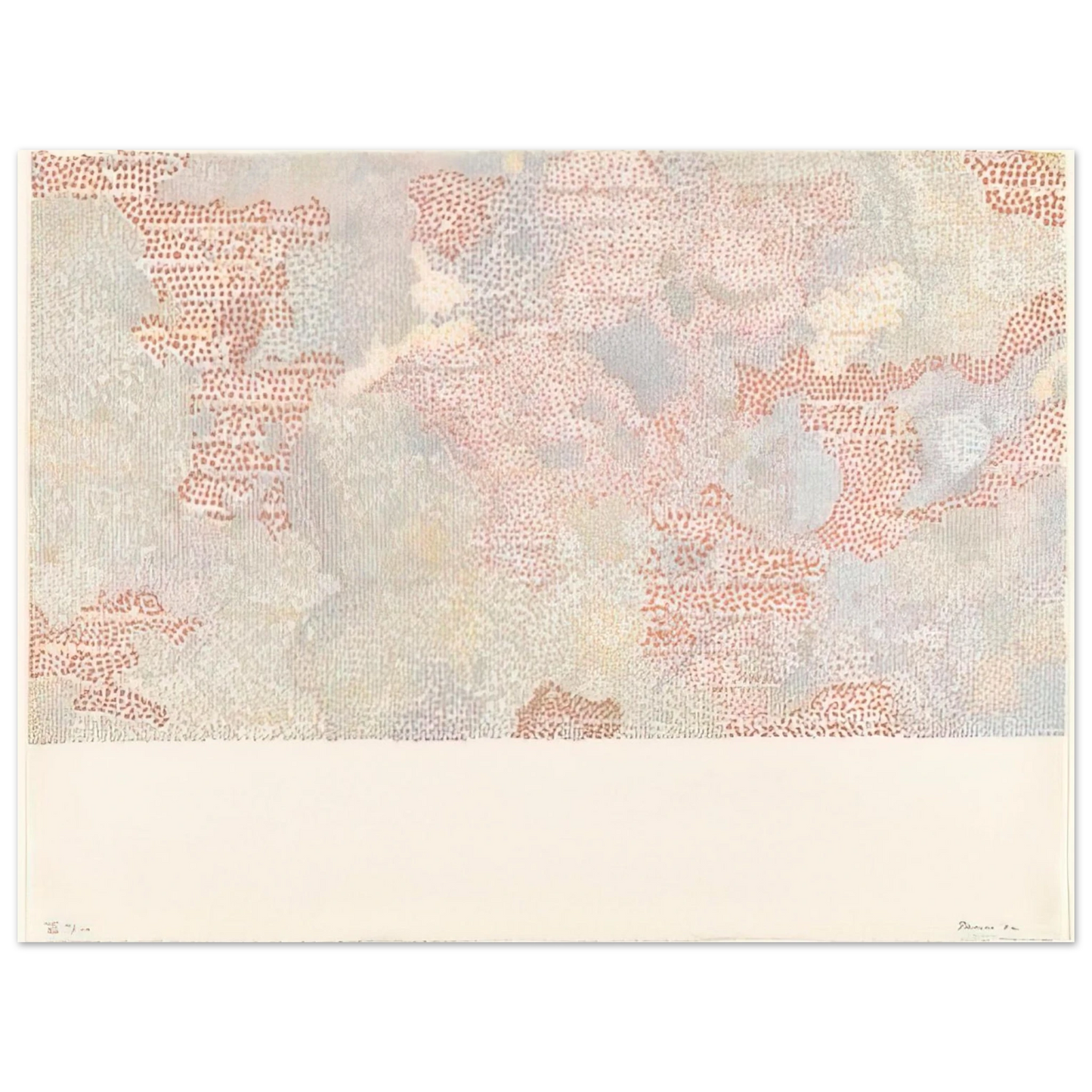 Nancy Graves - Maskelyne DA Region of the Moon from the series Lunar Maps - 1972 Fine Art Poster - Default Title