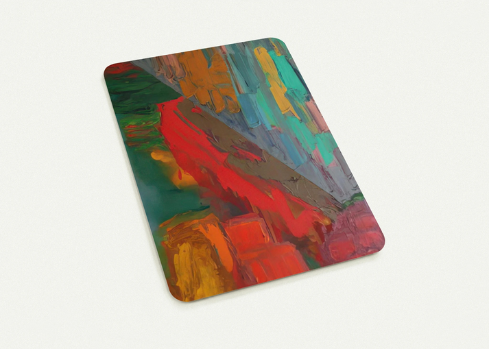 Landslide - 1978 By John Hoyland Pack of 10 Post Cards | John Hoyland Post Cards | A6 (10.5 x 14.8 cm) - 4.1 x 5.8 inches