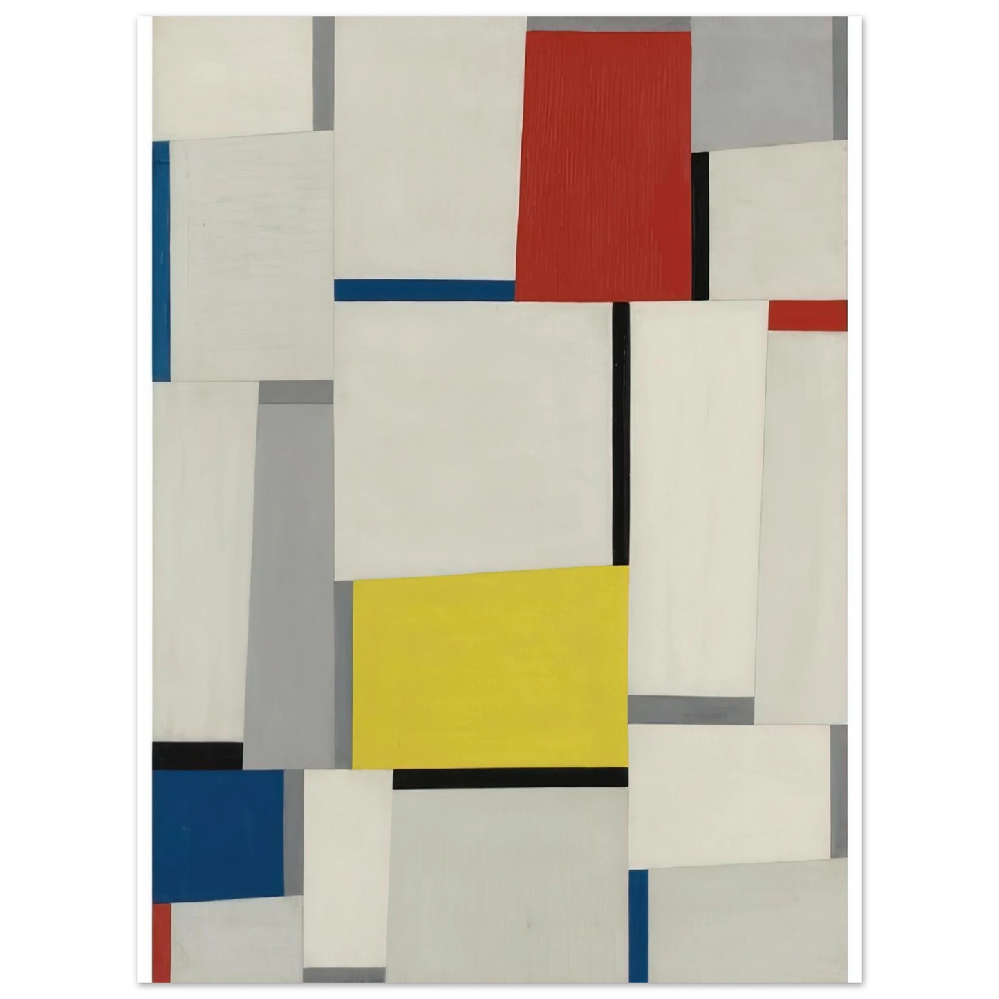 Fritz Glarner - Relational Painting #65 - 1953 Fine Art Poster - Default Title