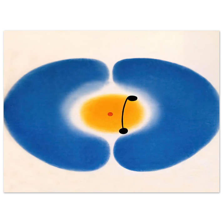Victor Pasmore - Blue Mandala - 1978 75x100 cm / 30x40inches Fine Art Poster