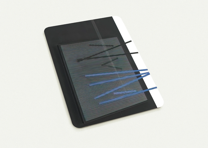 PETITE VIBRATION BRIQUE ET NOIRE 1966 By Jesus Rafael Soto Pack of 10 Post Cards | Jesus Rafael Soto Post Cards | A6 (10.5 x 14.8 cm) - 4.1 x 5.8 inches