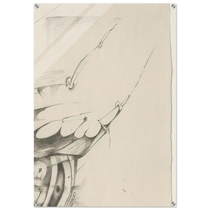 UNTITLED 1998 1 - Lee Bontecou Acrylic Print - 70x100 cm / 28x40″ inches