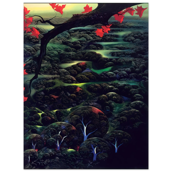 Eyvind Earle - California Memories 75x100 cm / 30x40inches Fine Art Poster