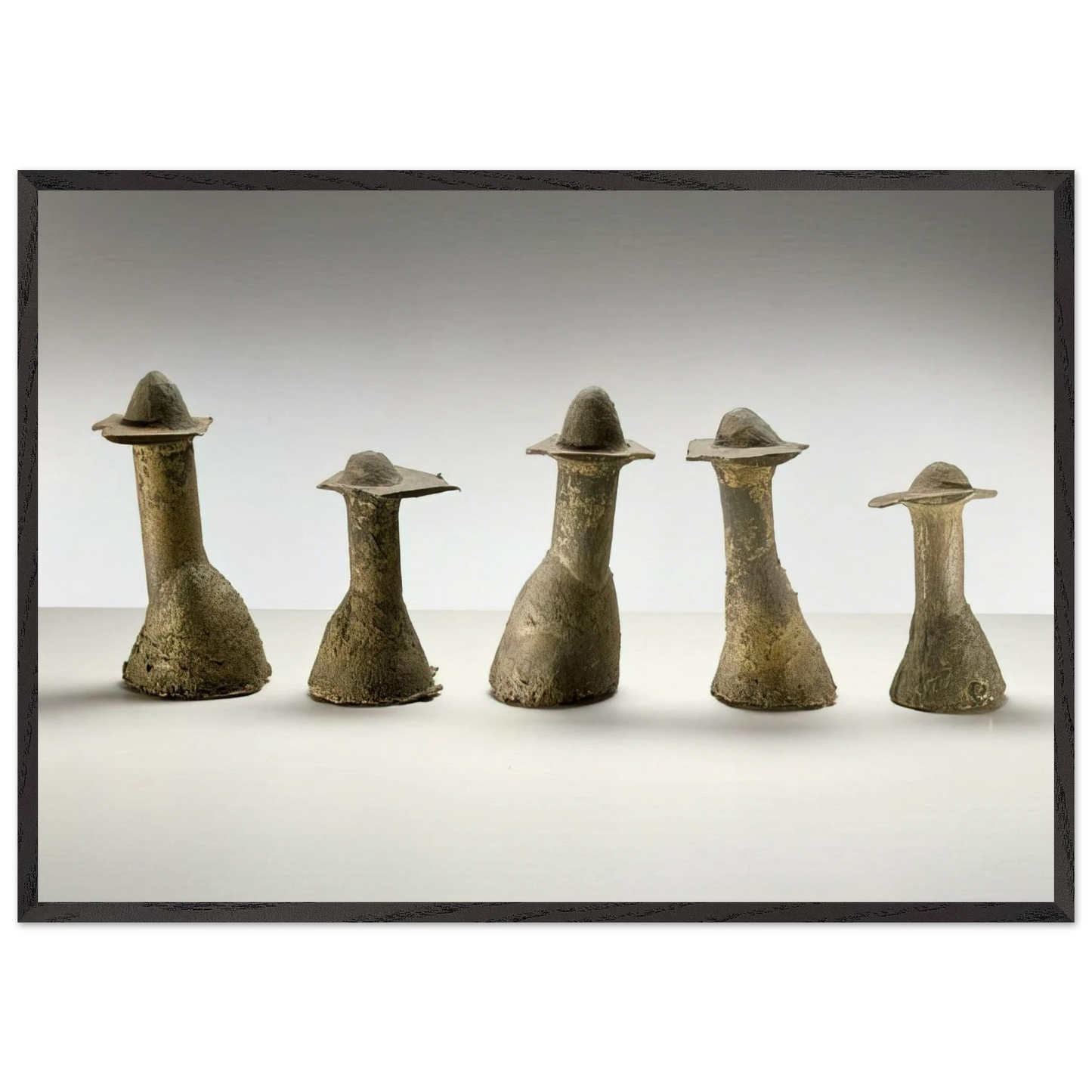 UNTITLED 1972 N1 - Louise Bourgeois 70x100 cm / 28x40 inches Framed Art Print – Black Wooden Frame