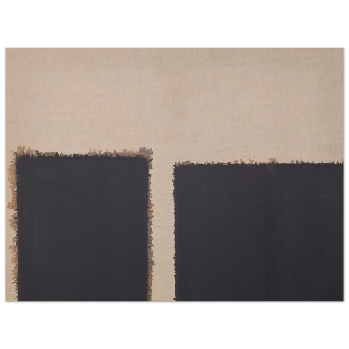 Yun Hyong-keun - Burnt Umber Ultramarine - 2004 75x100 cm / 30x40inches Fine Art Poster