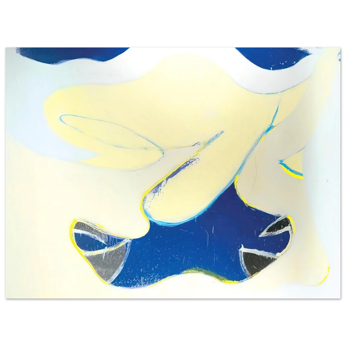 Norman Bluhm - Io - 1973 Fine Art Poster - Default Title