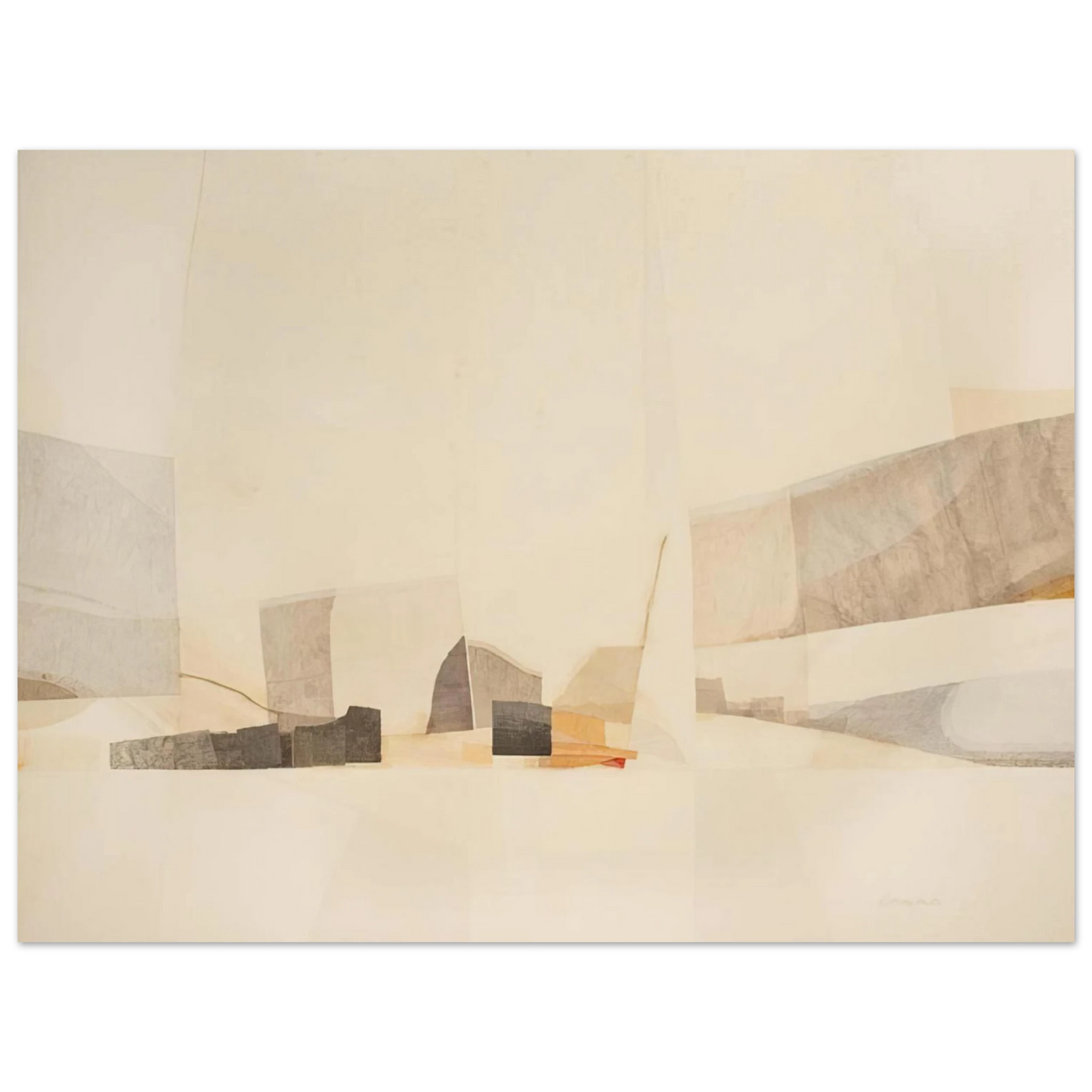 Kenzo Okada - Untitled - Abstract Expressionism Fine Art Poster - Default Title