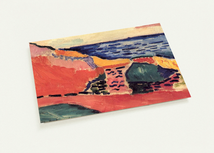 LA MOULADE COLLIOURE IN THE SUMMER 1905 By Henri Matisse Pack of 10 Post Cards | Henri Matisse Post Cards | A6 (10.5 x 14.8 cm) - 4.1 x 5.8 inches