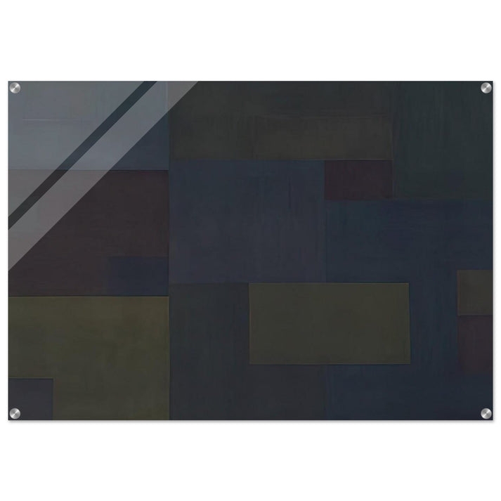 Number 17 - 1953 - Ad Reinhardt Acrylic Print - 70x100 cm / 28x40″ inches