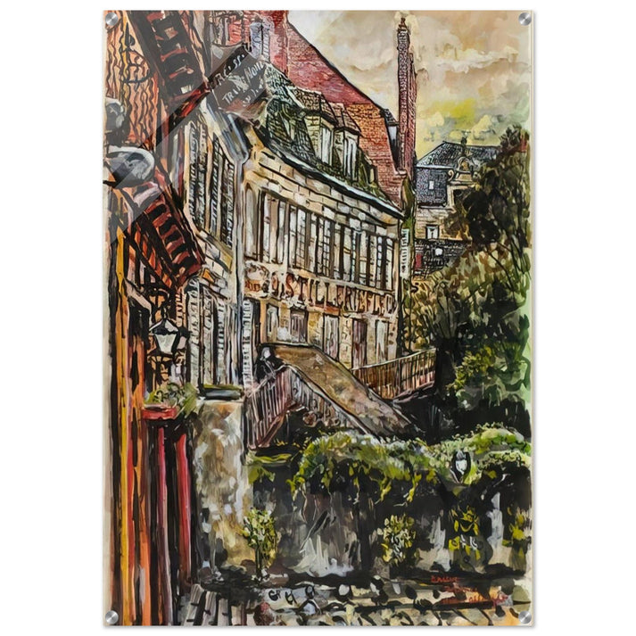 BRIEVE 1960 - Ivan Albright Acrylic Print - 70x100 cm / 28x40″ inches | Ivan Albright Wall Art | Ivan Albright Prints