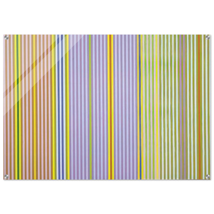 Ianthe - 1969 - Gene Davis Acrylic Print - 70x100 cm / 28x40″ inches