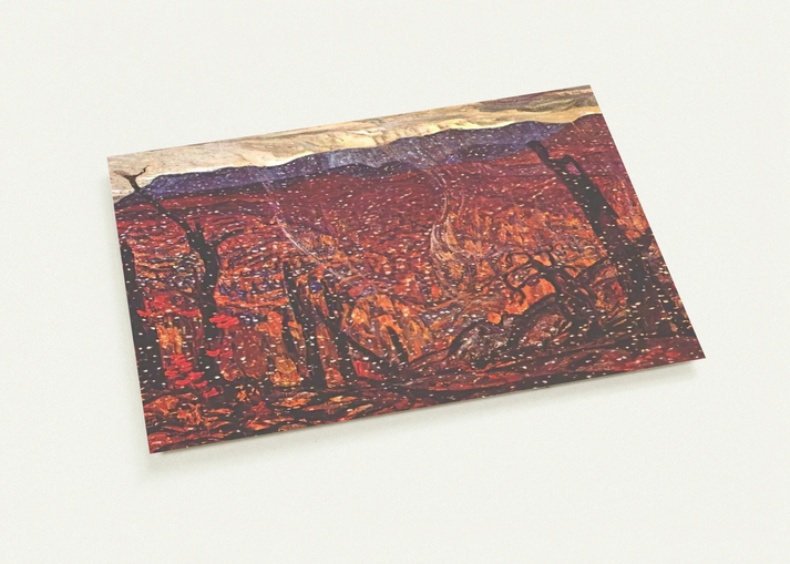 First Snow, Algoma Country - 1920 By A.Y. Jackson Pack of 10 Post Cards | A.Y. Jackson Post Cards | A6 (10.5 x 14.8 cm) - 4.1 x 5.8 inches