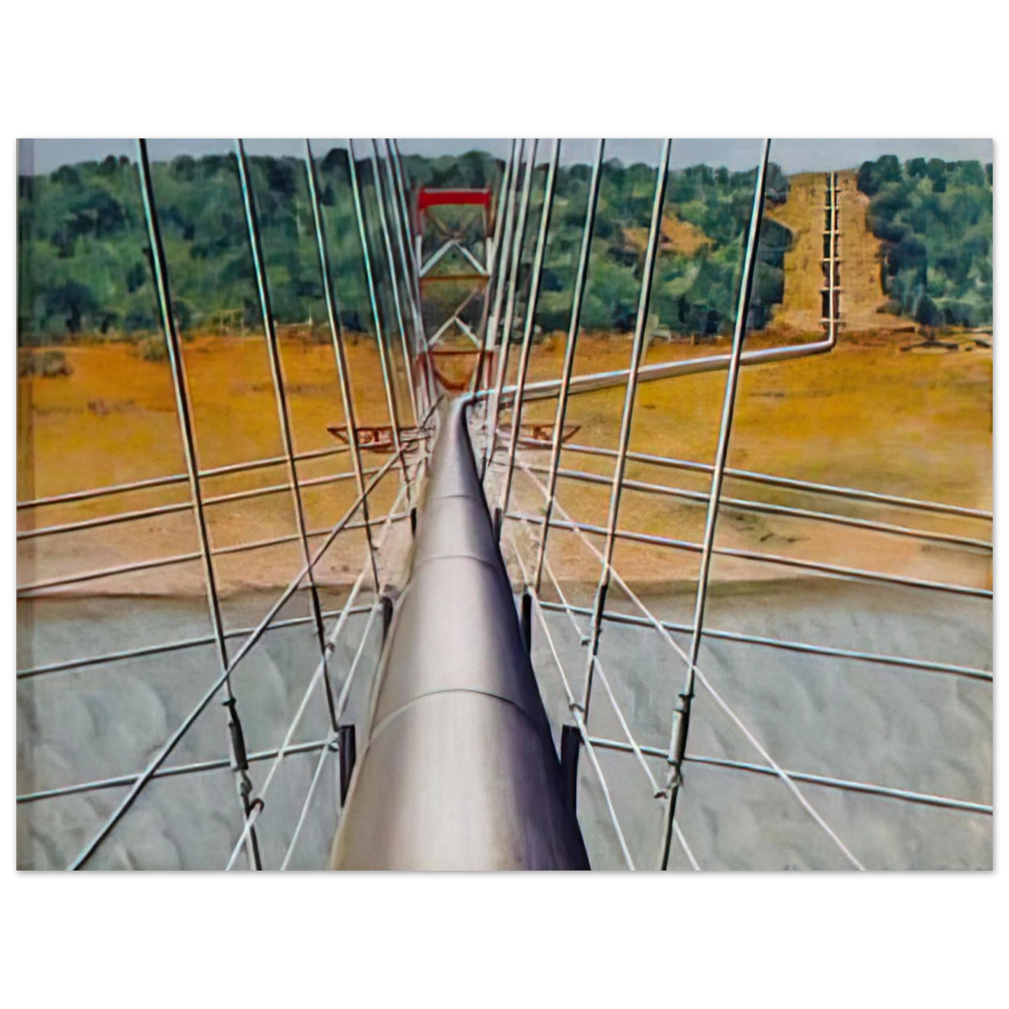 Clarence Holbrook Carter - Pipeline - 1955 Fine Art Poster - Default Title