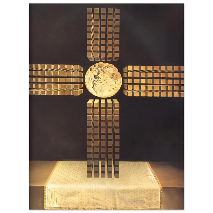 Salvador Dali - NUCLEAR CROSS 75x100 cm / 30x40inches Fine Art Poster