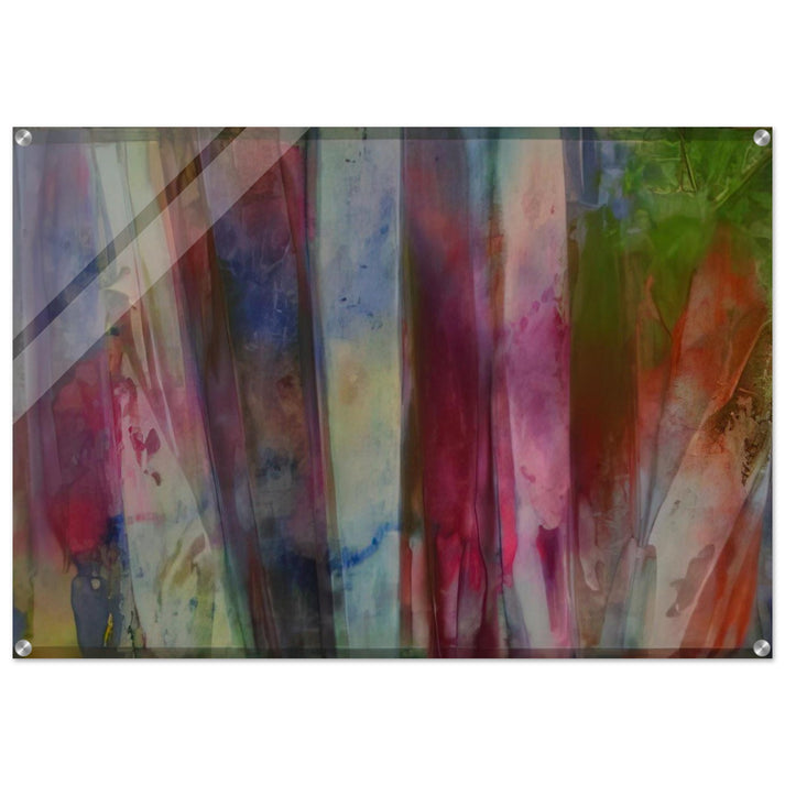 Rainfall - Sam Gilliam Acrylic Print - 70x100 cm / 28x40″ inches