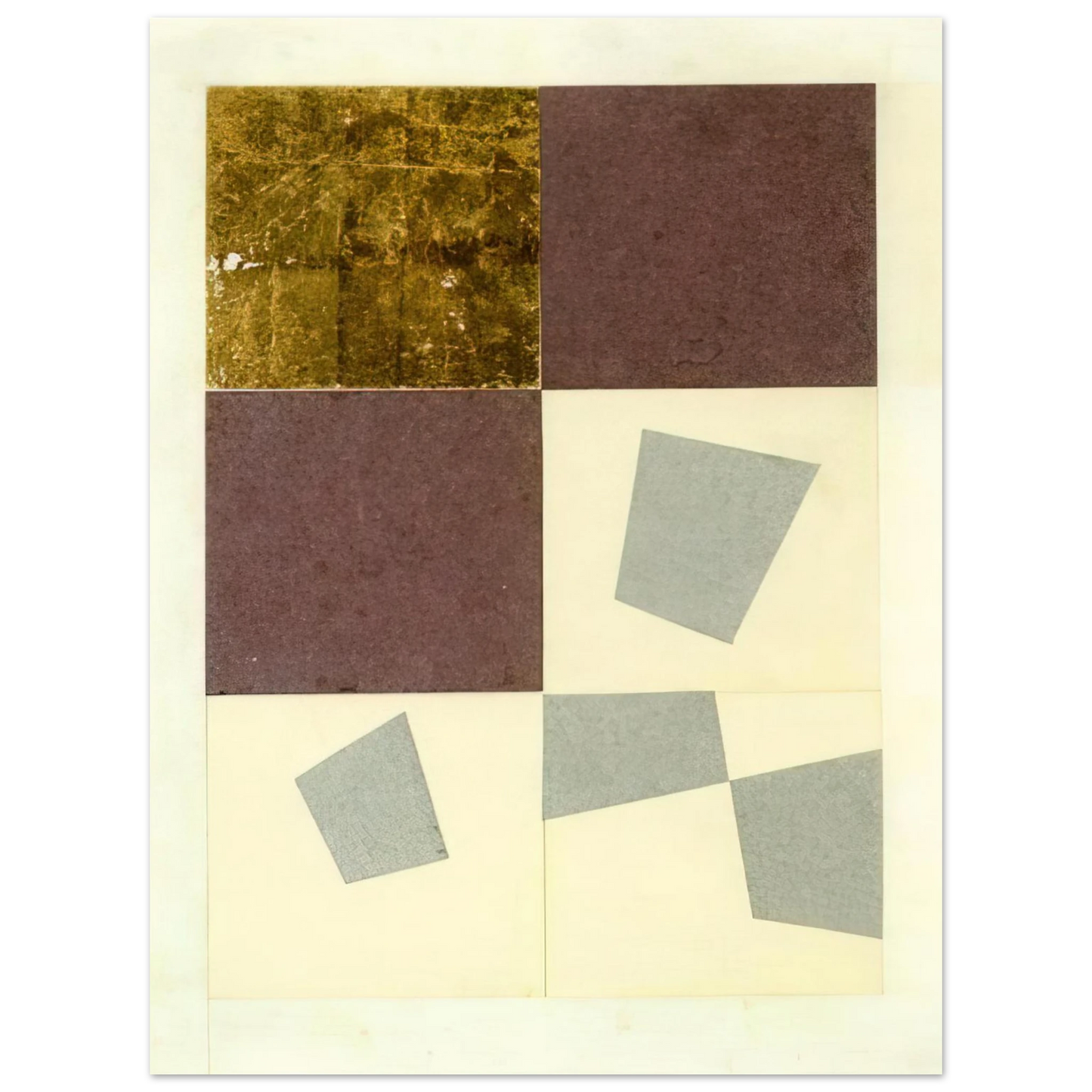 Jean Arp - Geometric Collage Fine Art Poster - Default Title