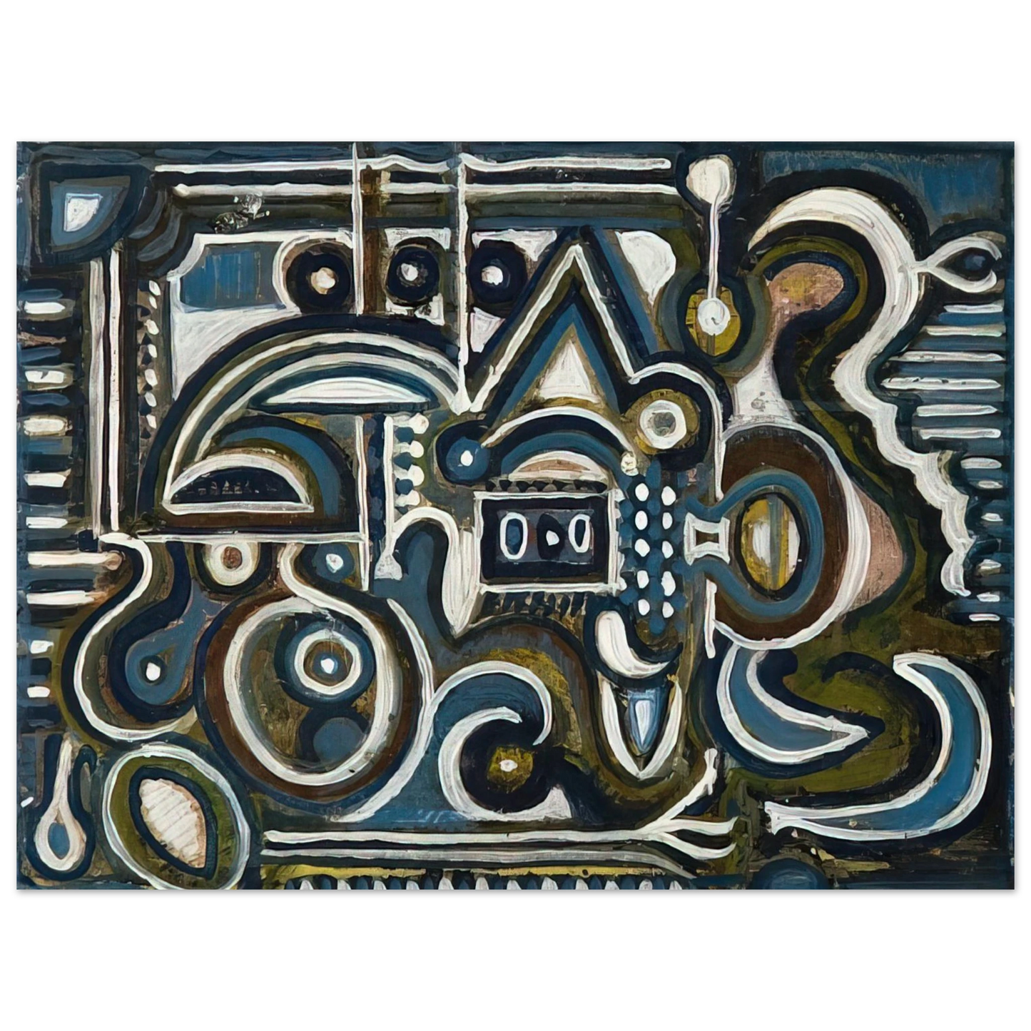 Richard Pousette-Dart - Untitled - 1930 Fine Art Poster - Default Title