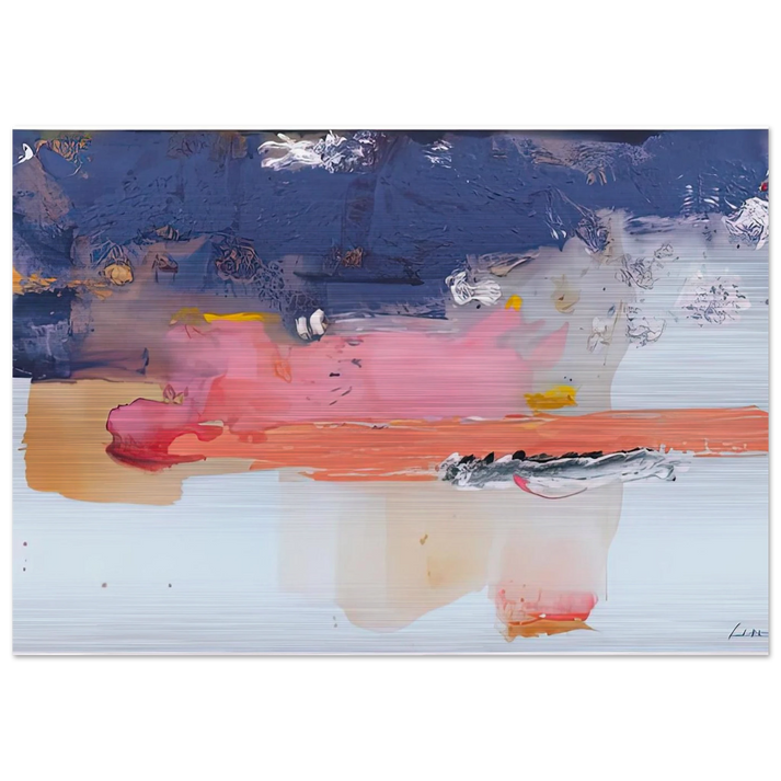 Western Roadmap, 1991- - Helen Frankenthaler Brushed Aluminum Print - 70x100 cm / 28x40 inches | Helen Frankenthaler Aluminum Print | Helen Frankenthaler Prints